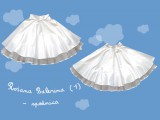 Satynowa spódnica \''Różana Balerina\'' (1) art. 816