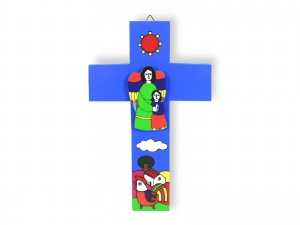 Wooden crucifix MP-18AMC - MP-18AMC