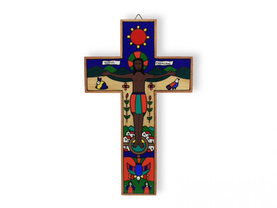 Wooden crucifix MP-18CN - MP-18CN