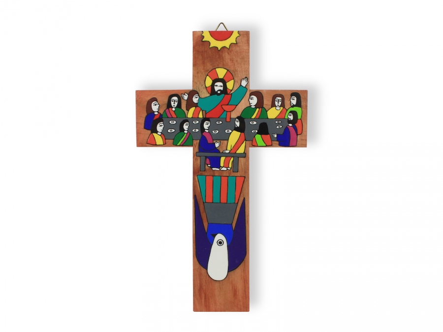 Wooden crucifix MP-18SC - MP-18SC