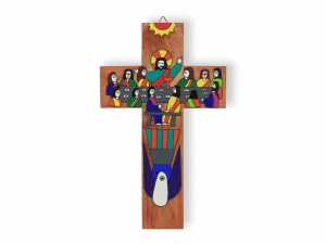 Wooden crucifix MP-18SC - MP-18SC