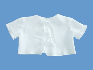 Flaxen Bolero Jacket with Short Sleeves art. 372b