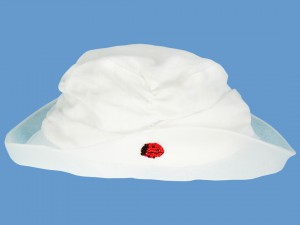 Lniany kapelusz z biedronką Coccinela (1) art. 135c - MN-04-01-2-135