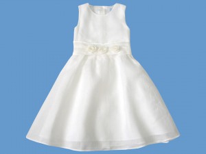 Sukienka komunijna Perłowa różyczka art. 574 - MN-06-01-1-574