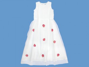 Biała sukienka do komunii Zapach Róży art. 513 - MN-05-02-1-513
