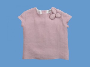 Bawełniana bluzeczka Różowy kamyczek art. 960